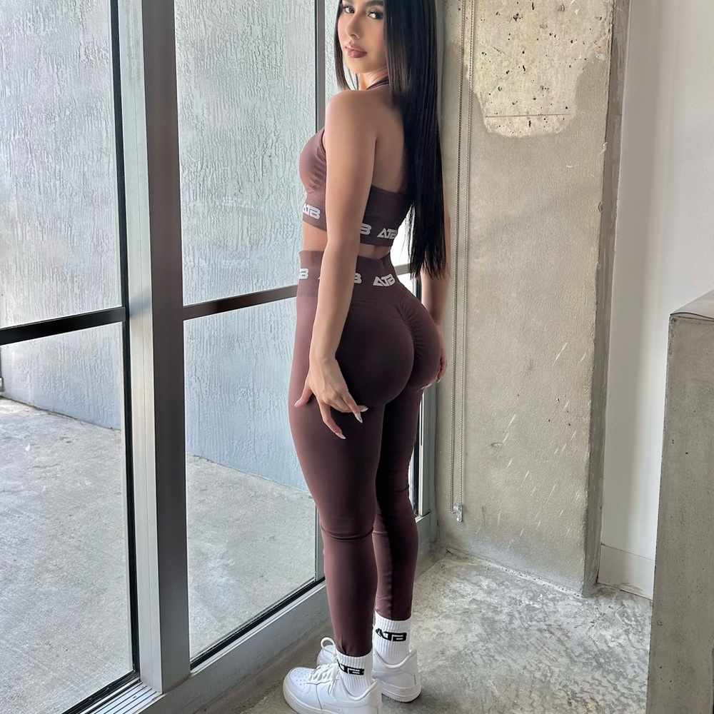 Brown Scrunch Set